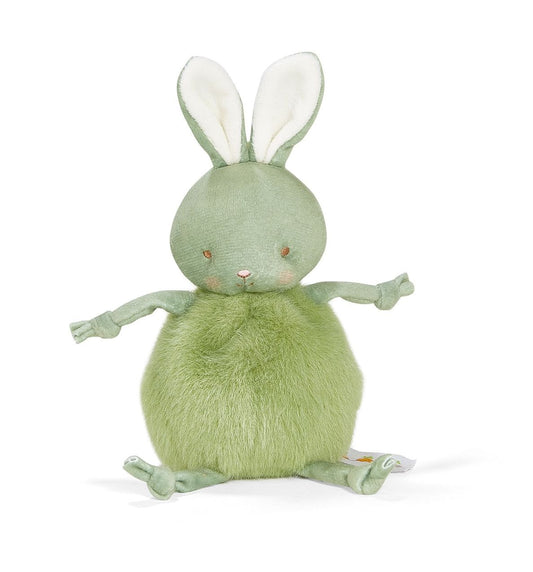 Bunnies By the Bay 5" Pistachio Roly Poly Bunny Soft Green Plush Rabbit