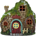 Enchanted LED Light-Up Stone Fairy Garden House Miniature Cottage