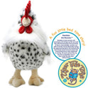 Viahart 'Rambles the Rooster' 13-Inch Stuffed Animal Soft  Plush Chicken
